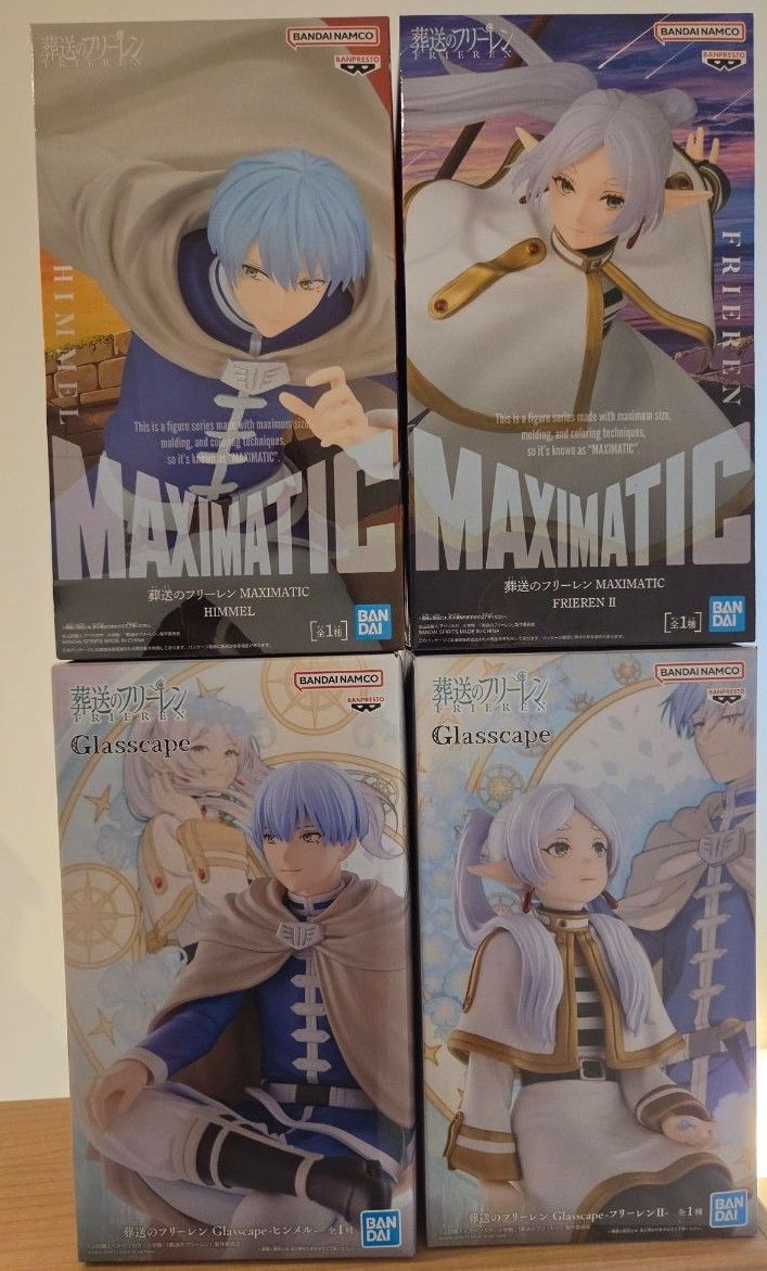 《葬送的芙莉莲》手办 4种套装 MAXIMATIC Glasscape