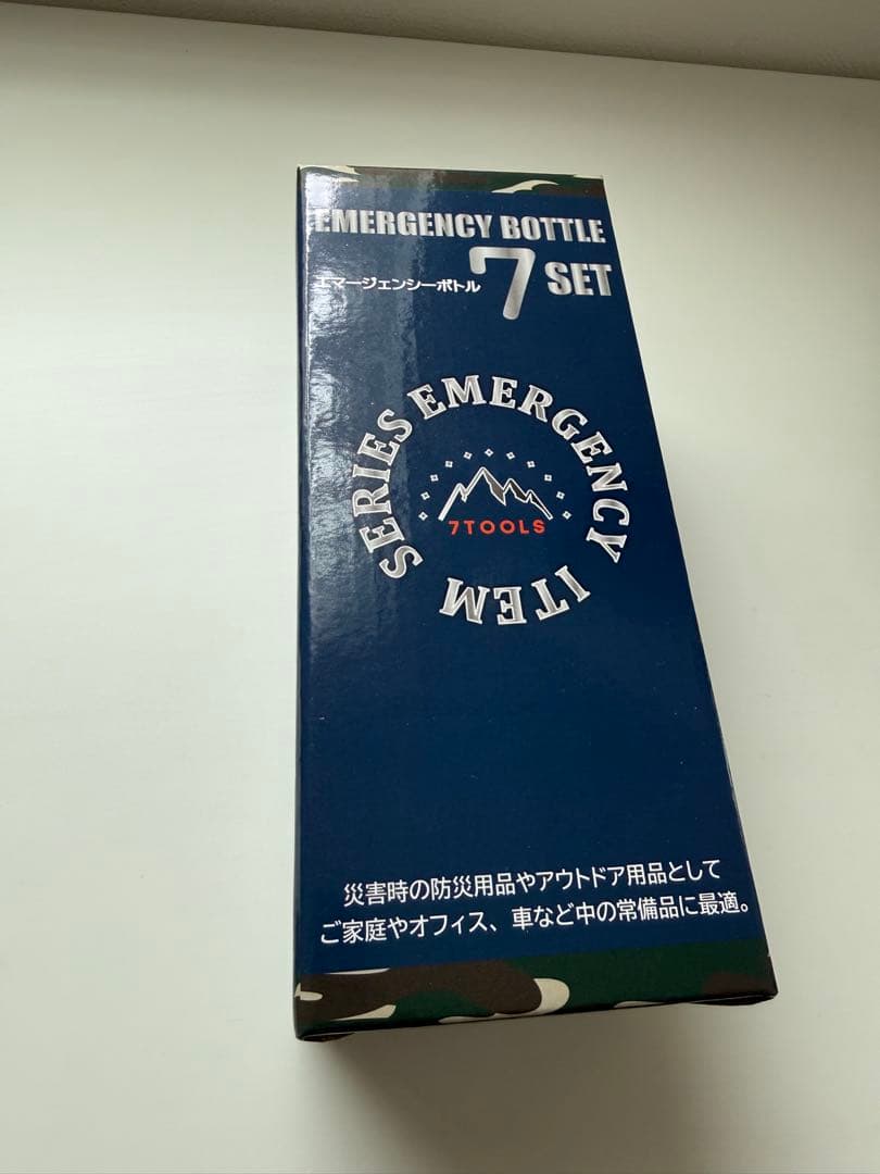 EMERGENCY bottle7set防灾套装