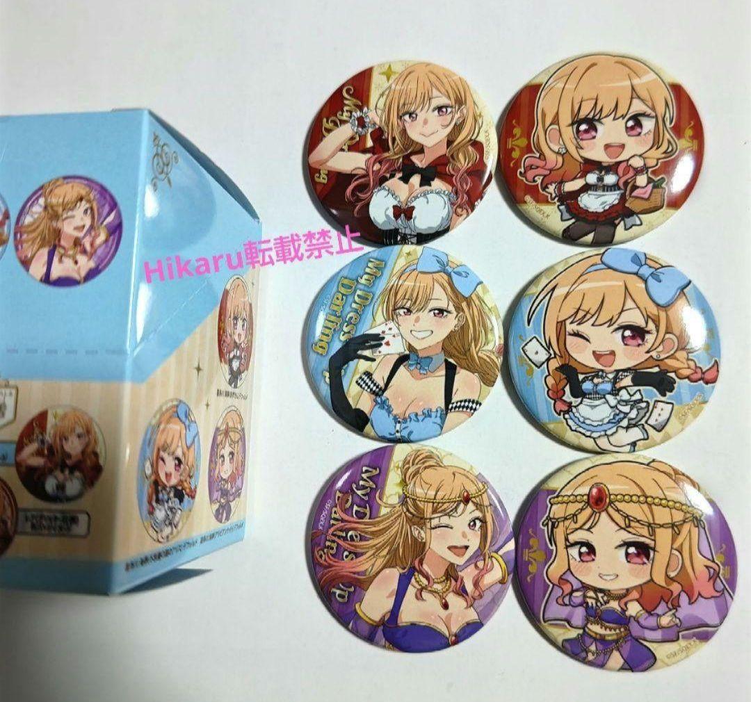My Dress-Up Darling x Don Quijote Collaboration Trading Can Badges Complete Set
