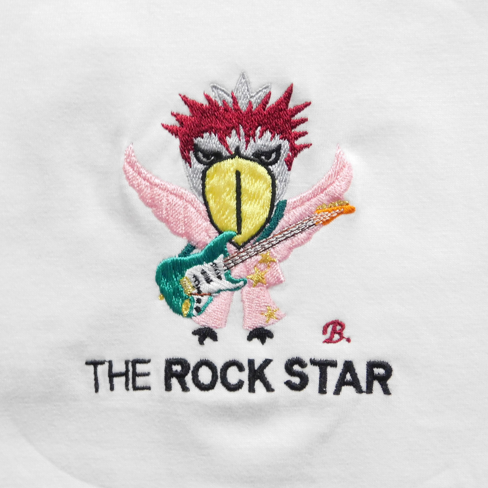 THE ROCK STAR 鹈鹕刺绣原创T恤 6.2盎司 男女通用