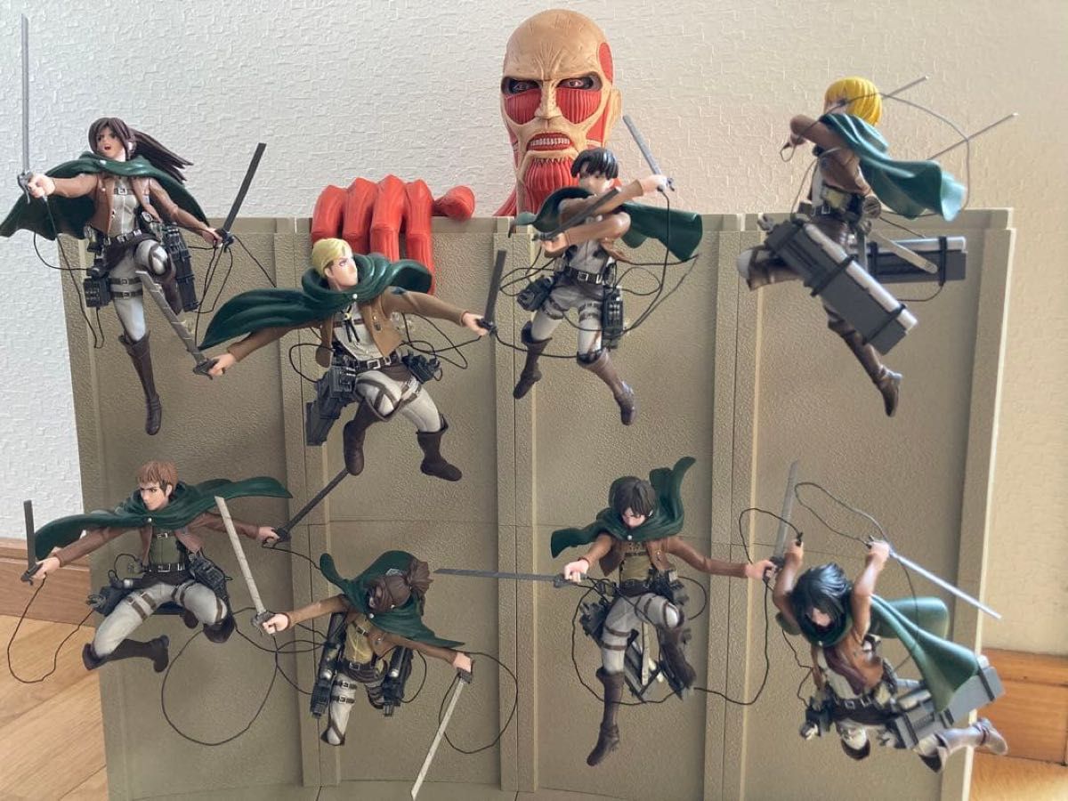[Super Rare] DeAgostini Attack on Titan Colossal Titan Figure Diorama