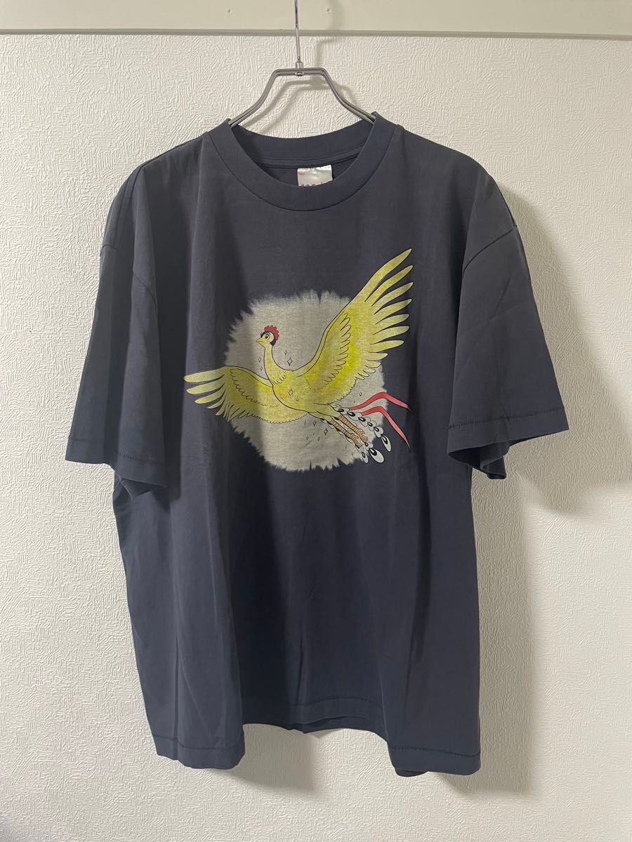 SAINT Mxxxxxx × 火の鳥 セントマイケル 手塚治虫 コラボ Tシャツ ネイビー NAVY L 26AW