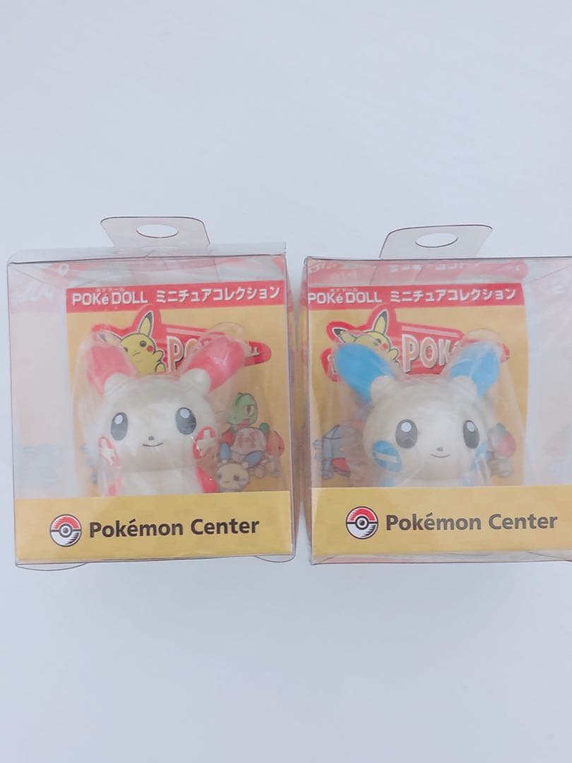 Pokemon Center POKéDOLL Miniature Collection Plusle Minun