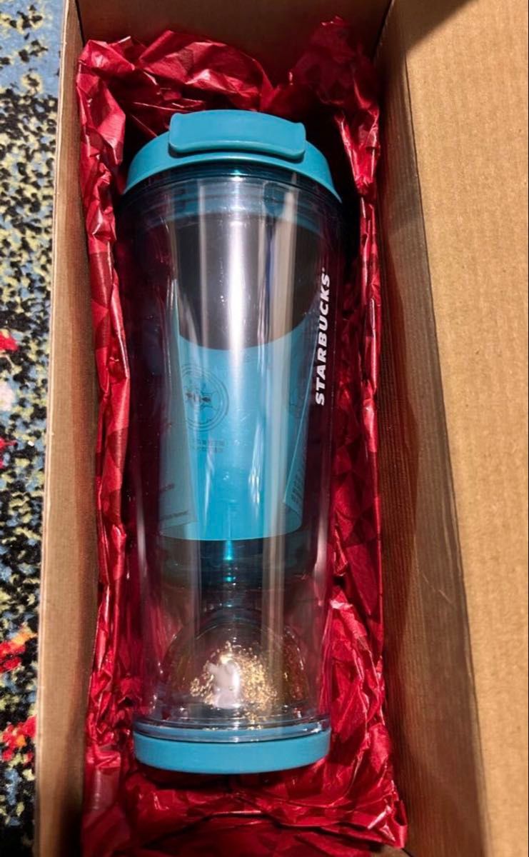 【Overseas Starbucks Exclusive: Year of the Rat Lucky Snow Globe Tumbler 12OZ 355ml Starbucks