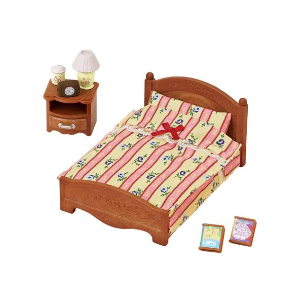 森之家族 家具 【 半双人床 】 卡-512 ST标志认证 3岁以上 玩具 玩偶屋 森之家族 埃波克公司 EPOCH