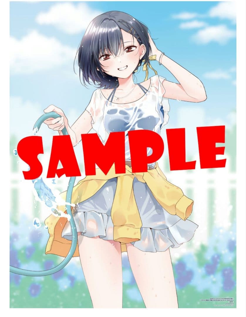 我竟然和班上第二可爱的女生交往了——《Comic Alive》海报
