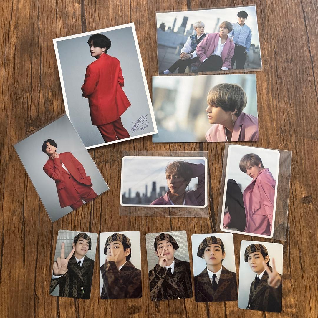 BTS V tete DICON treca照片卡明信片集中销售