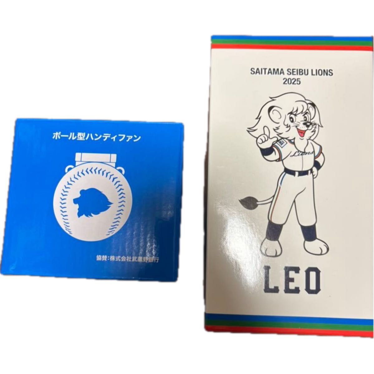 埼玉西武狮队 球型手持风扇 LEO 莱奥 人偶 仅开封