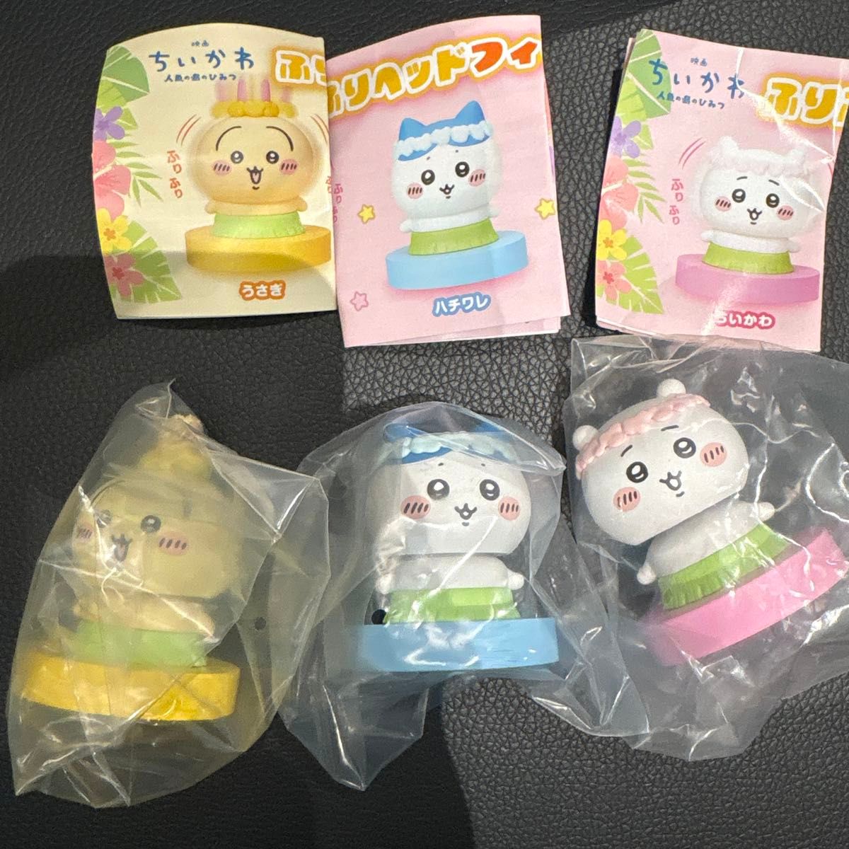 Chiikawa 电影《人鱼岛的秘辛》摇摆头部手办 3种套装