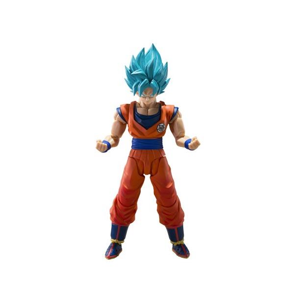 S.h.Figure arts《龙珠超》超赛亚人上帝超赛亚人孙悟空〈超越极限的苍白力〉 (涂装完毕的可动花样滑冰)