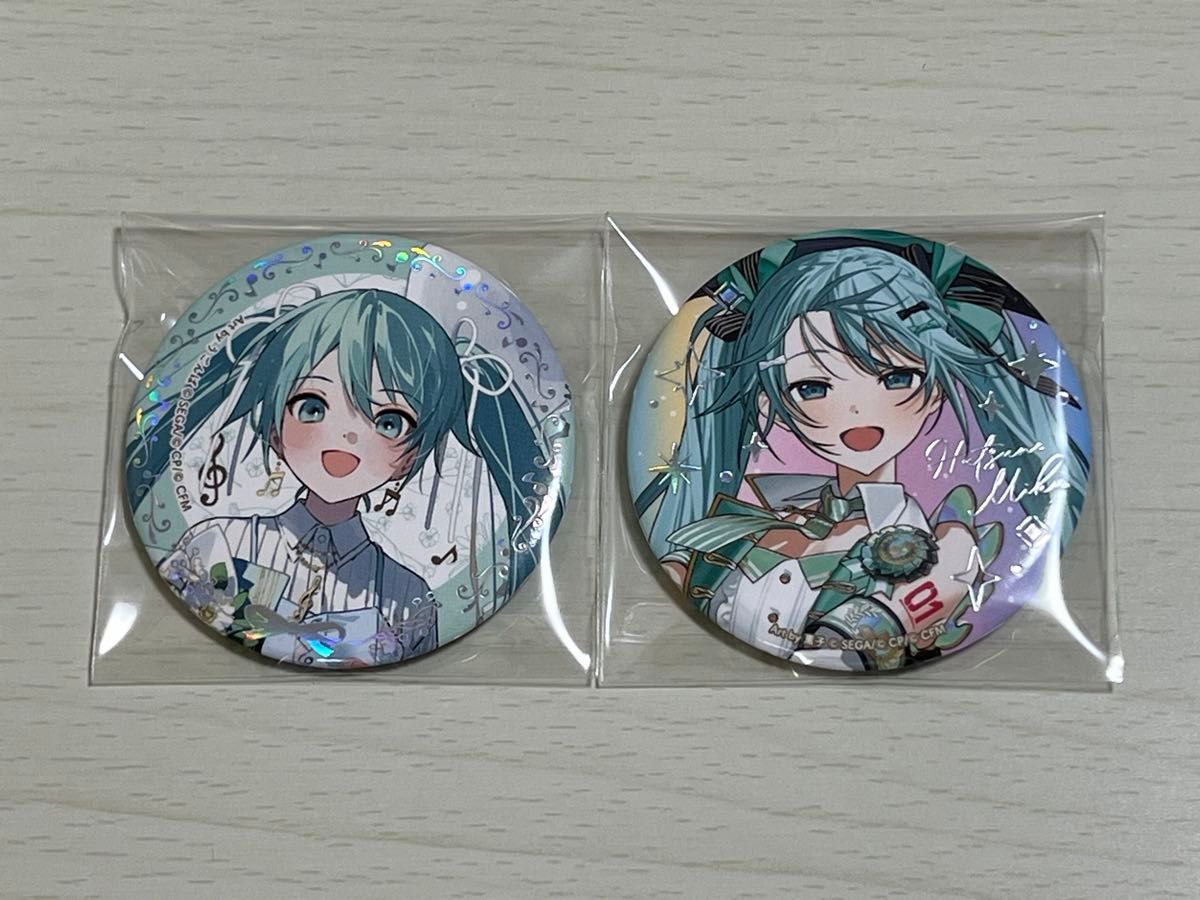 初音未来箔压罐徽章