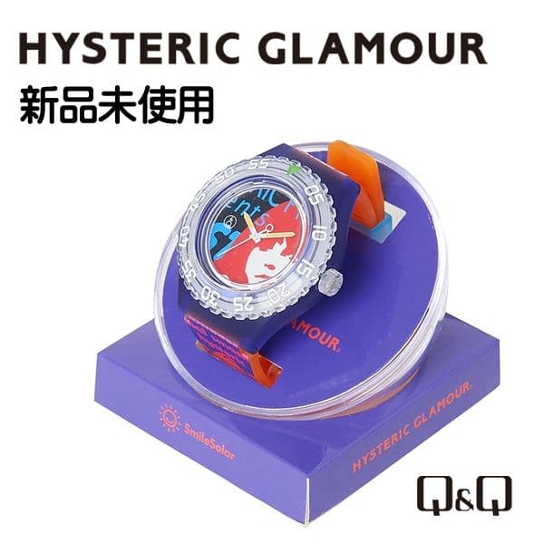 HYSTERIC GLAMOUR Q & Q Collaboration Wristwatch New Unused
