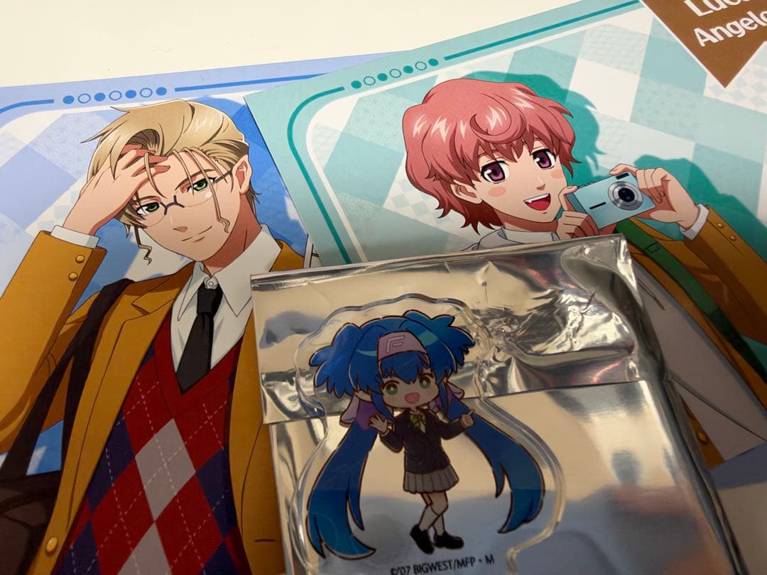 Macross F 亚克力立牌 明信片套装 克劳恩 米歇尔 露卡
