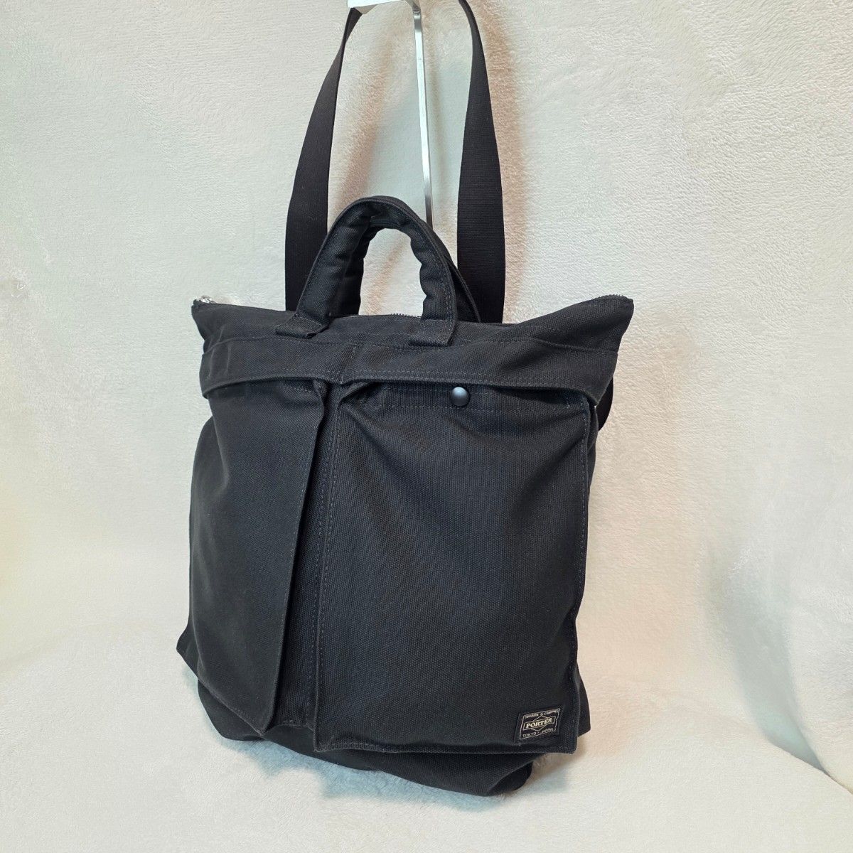 【極美品】ポーター ロウワーケース ヘルメットバッグ 2WAY 黒 A4
