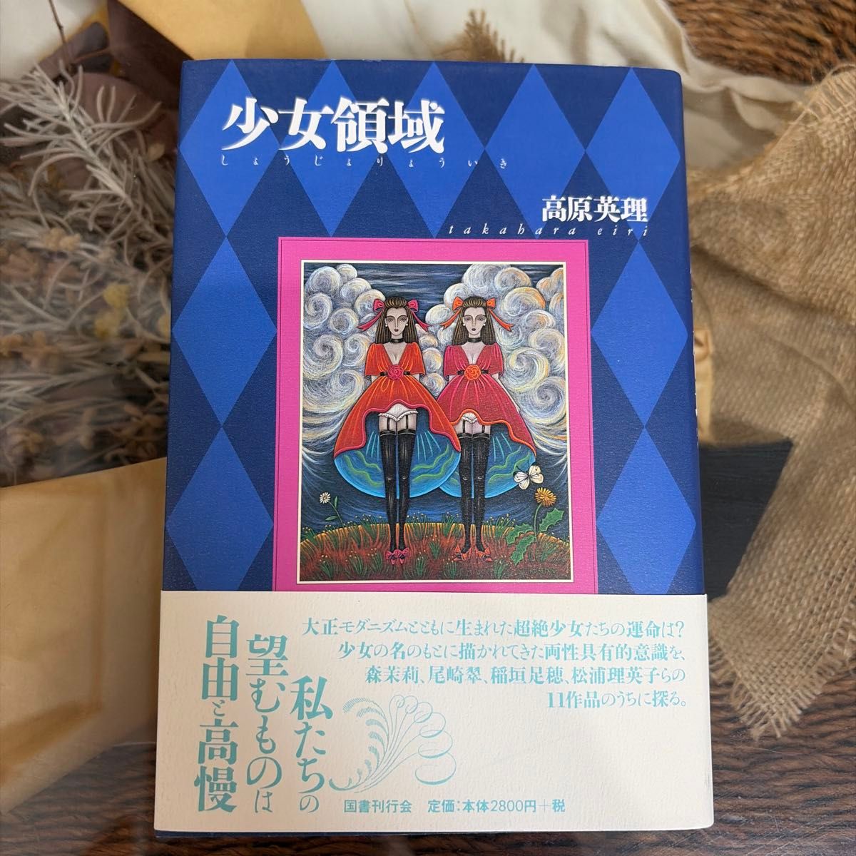 【初版】少女領域 高原英理 国書刊行会