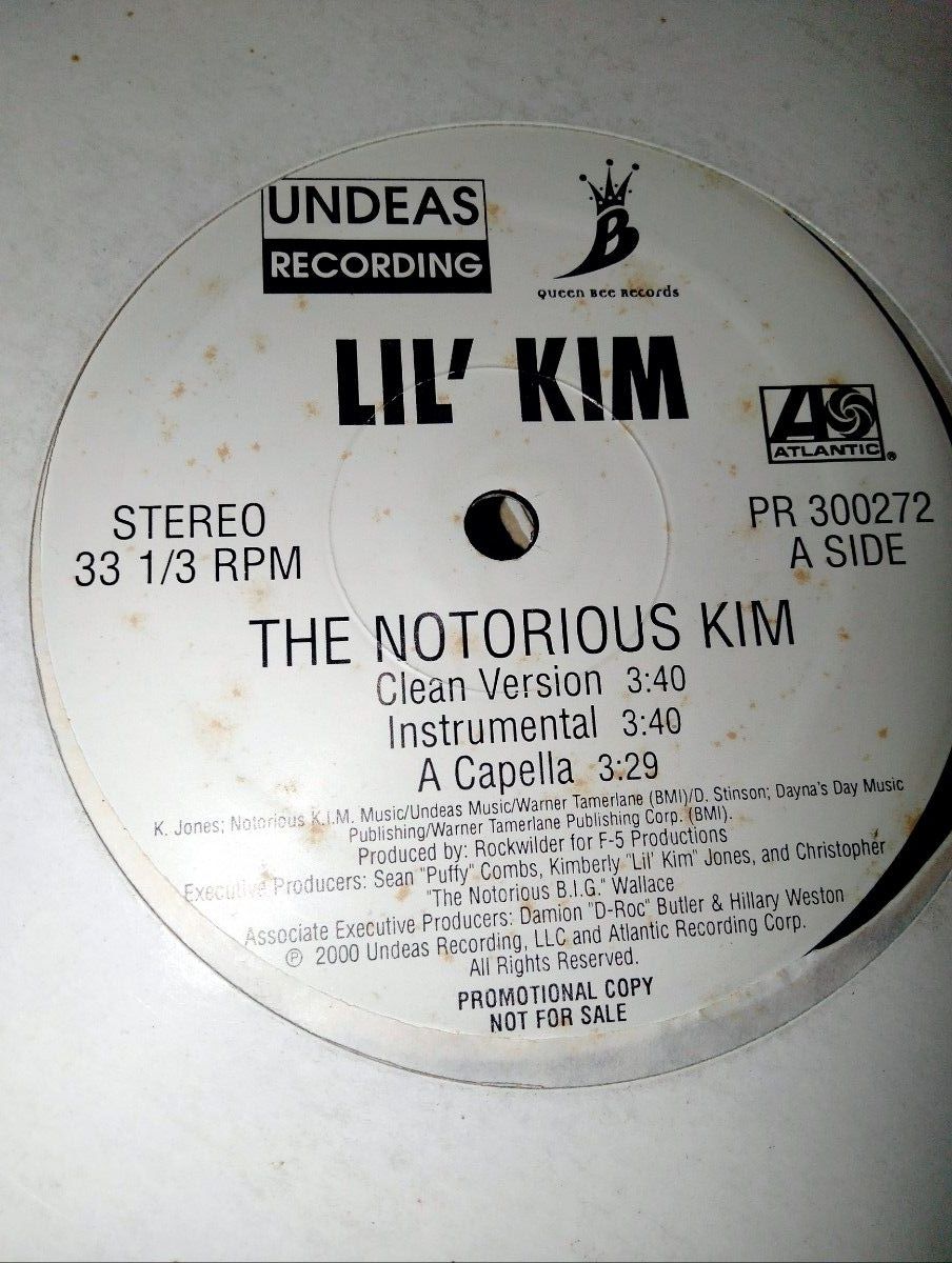 LIL' KIM THE NOTORIOUS KIM notorious big ヒップホップ hiphop レコード 廃盤