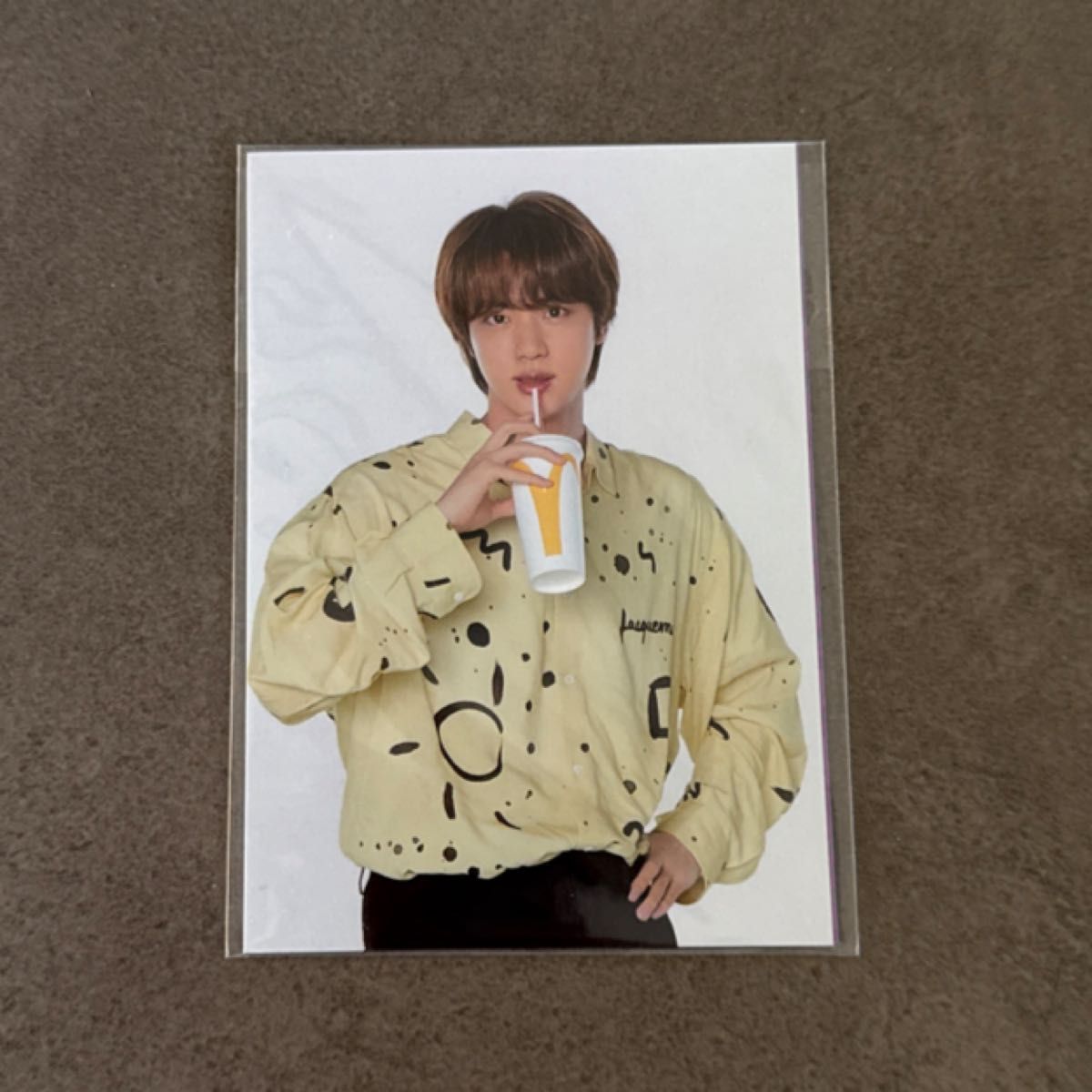 BTS JIN 麦当劳联名收藏卡