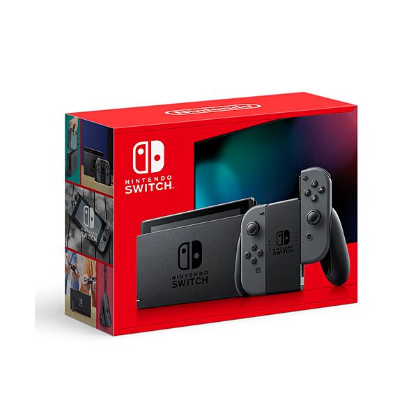 【ラッピング可】【即日発送】【新品 箱不良・シュリンク破れ品】任天堂 Nintendo Switch HAD-S-KAAAH グレー バッテリー強化版 印付きの場合あり