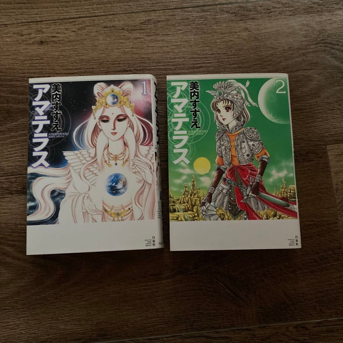 天照 第1卷 第2卷 2册套装(花与梦漫画特辑) 美内铃惠 著