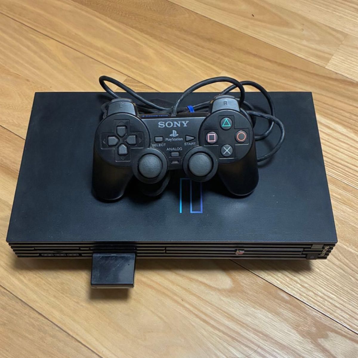 Junk item SONY PlayStation2 PS2 Console Controller Set Black