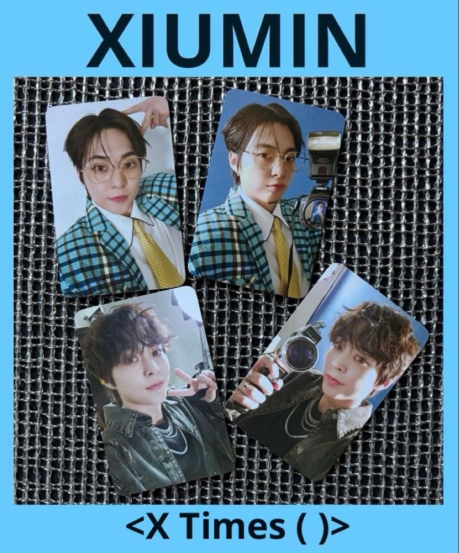EXO CBX 西村力<X Times ( )>购买特典卡片全套