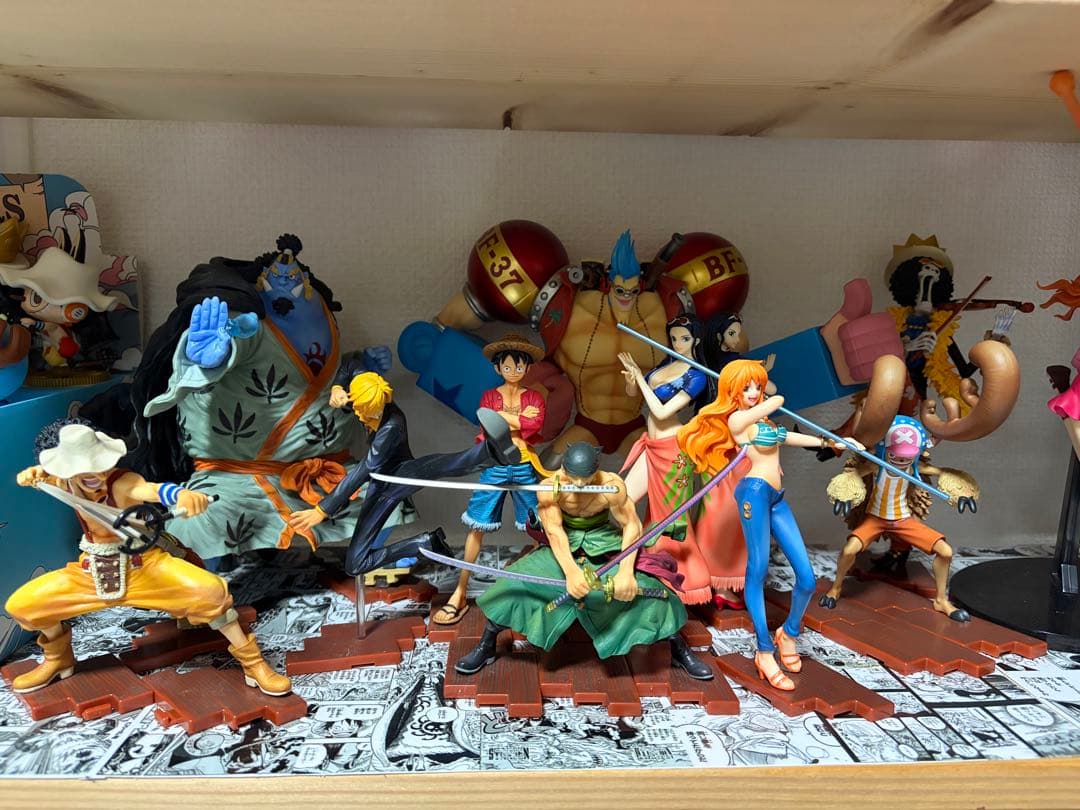 One Piece Figuarts ZERO Straw Hat Crew Lot