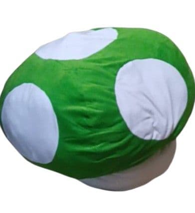 超级马里奥 1UP 蘑菇 毛绒玩具 靠垫