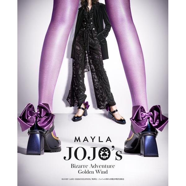 MAYLA マイラ ジョジョの奇妙な冒険 黄金の風 グッズ 靴 パンプス アイコニック シューズ オブジェ パンプス オン バージョン レオーネ・アバッキオ