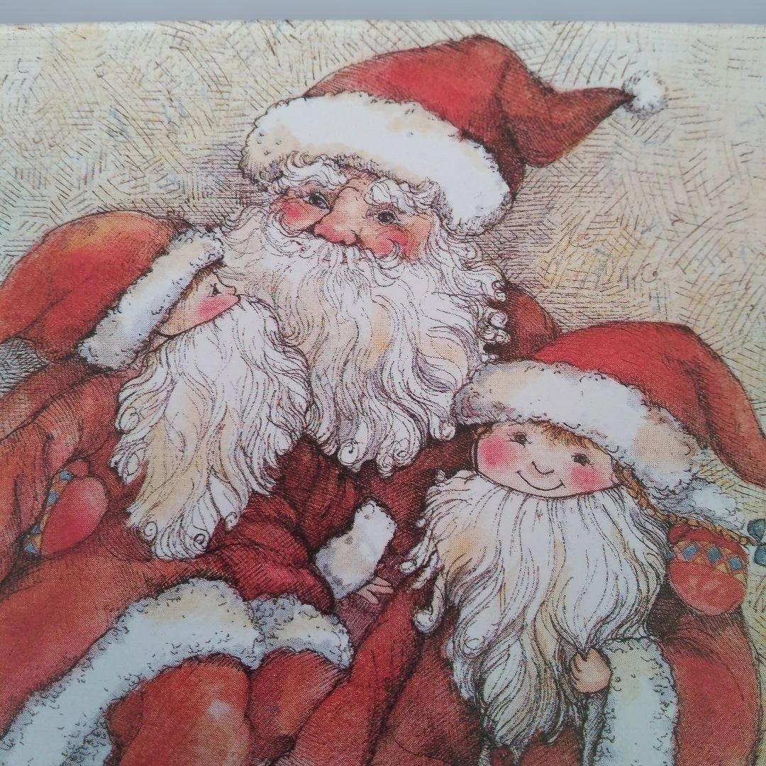 8 Christmas Cards with Santa Claus - Lang No.40563