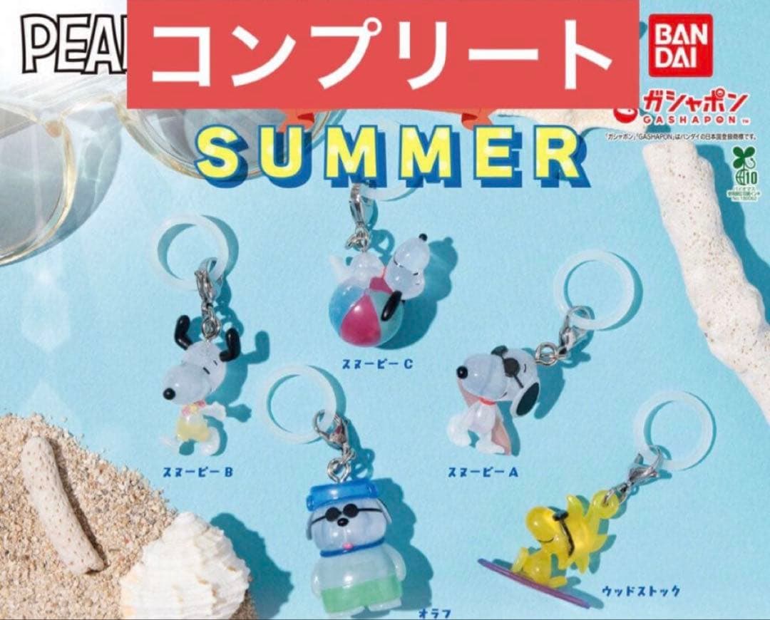 Snoopy Mejiro Accessories SUMMER Complete