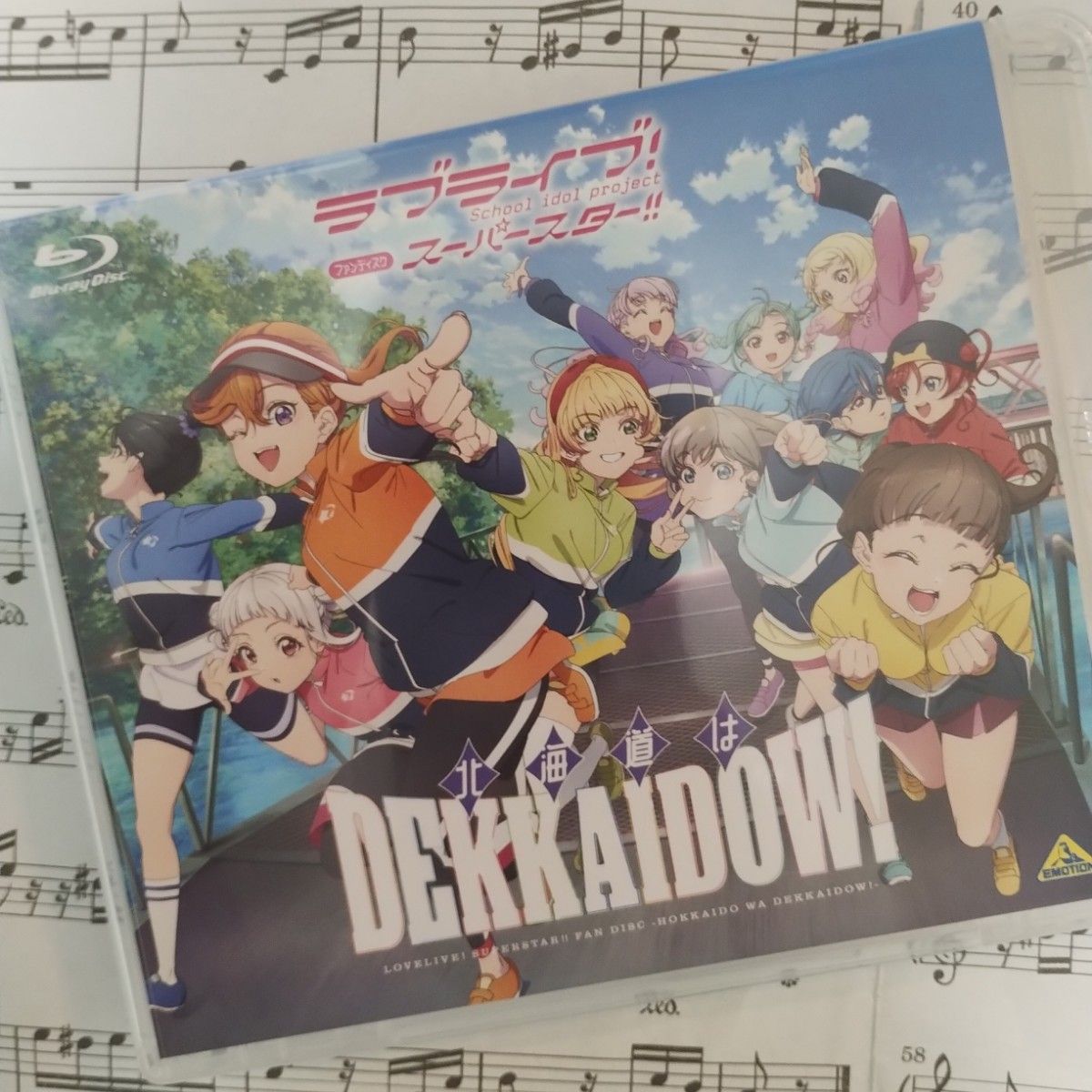 美品　ラブライブ!スーパースター!!ファンディスク～北海道はDEKKAIDOW!～