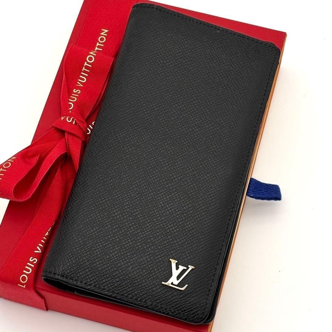 ☆新品☆美品☆Louis Vuitton 长款钱包 Tigera Portefeuille Bras NM 黑色 黑 银色五金