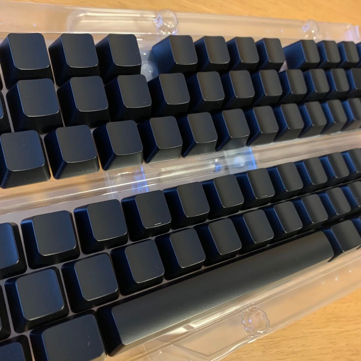 YMDK ABS OEM Black无刻印键帽套件MX兼容机械键盘