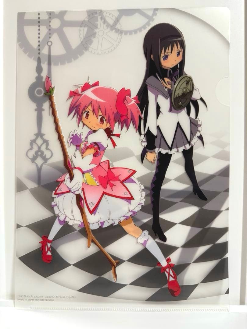 魔法少女小圆 鹿目圆 暁美ほむら 透明文件夹