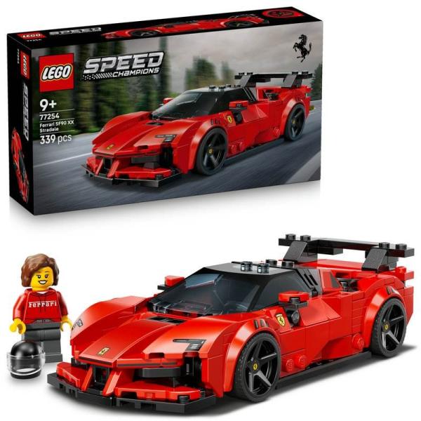 乐高LEGO速度冠军Ferrari SF90 XX Stradale跑车77254玩具玩具生日礼物