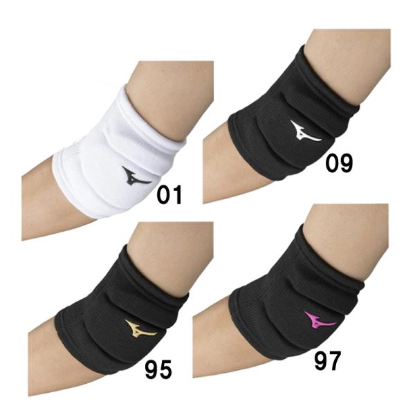 MIZUNO Elbow Supporter (with Pad / 1 Piece) (Volleyball) Unisex Volleyball Elbow Support 23SS (V2MYA100)