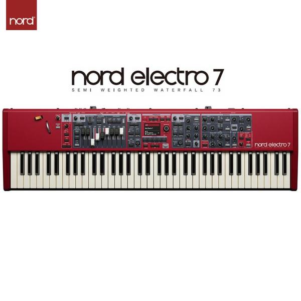Nord(CLAVIA) Nord Electro 7 73 (Nord Electro 7) (73键) (73Key) (NordElectro7) SEMI WEIGHTED WATERFALL 73 (不支持货到付款)