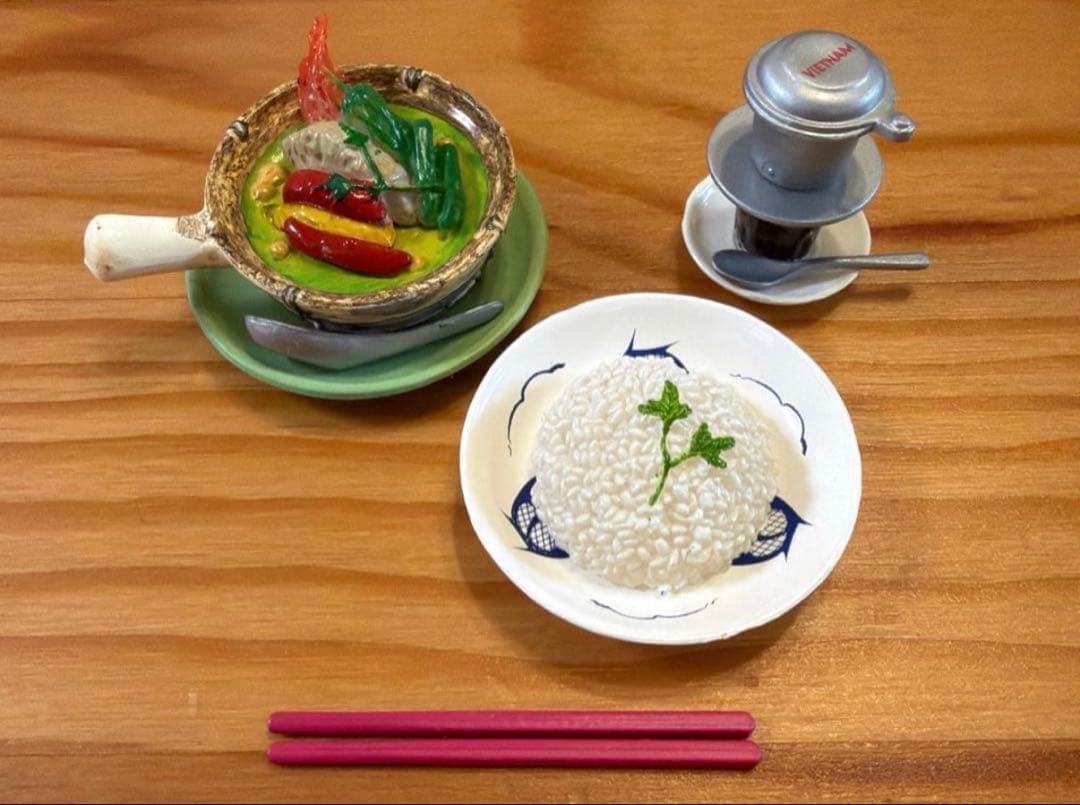 迷你样品 咖啡美食 绿咖喱 Re-MeNT