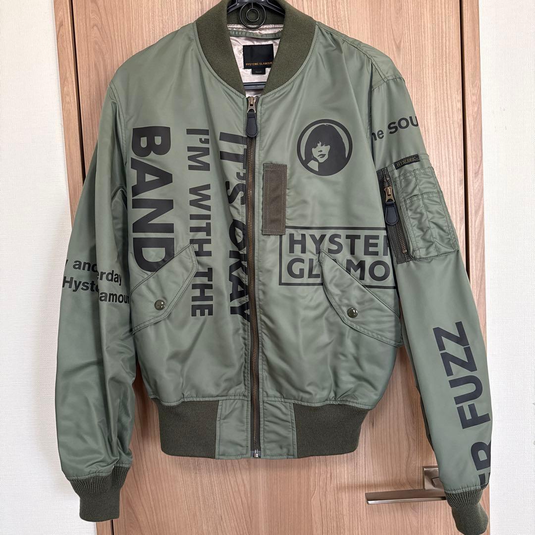 【美品】歇斯底里的魅力MA-1灯光外钥匙尺寸s