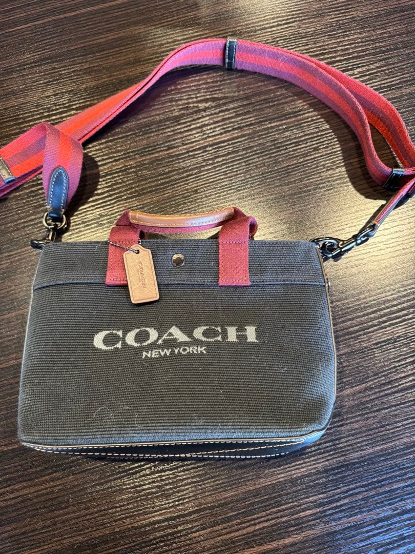 COACH 2way 托特包 肩背包