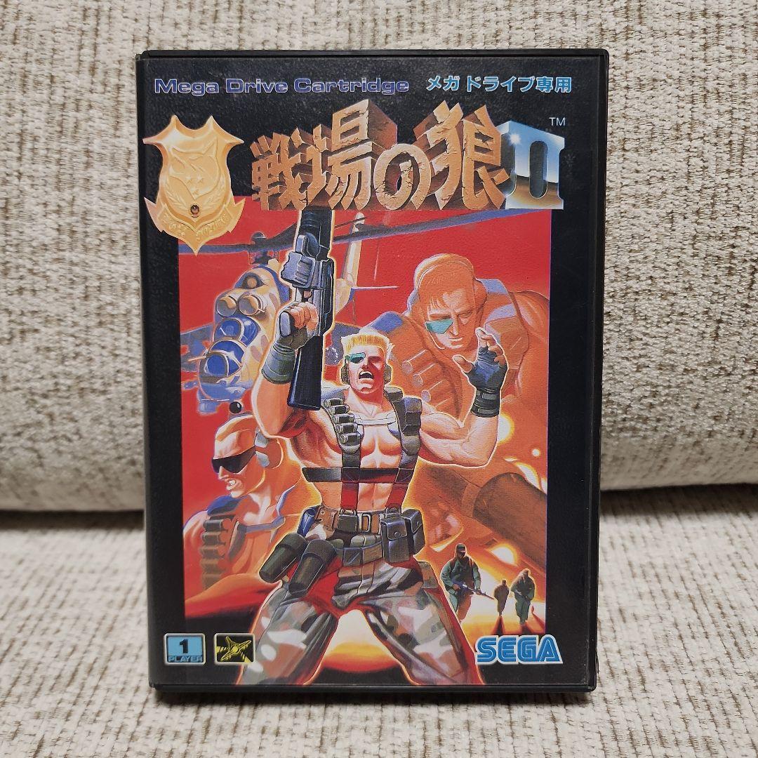 Mega Drive 软件 战场的狼 II