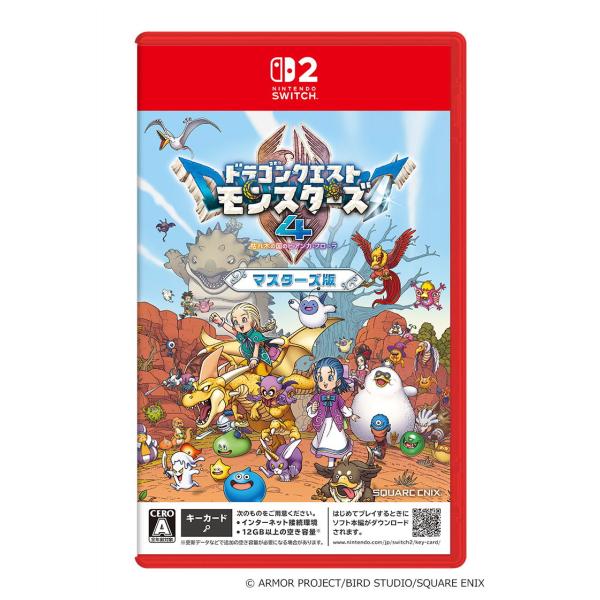 史克威尔 · 艾尼克斯 (Joshin原创特典付)(Switch2) 勇者斗恶龙怪兽4枯木国家的比安卡 · 弗洛拉大师版退货种类B