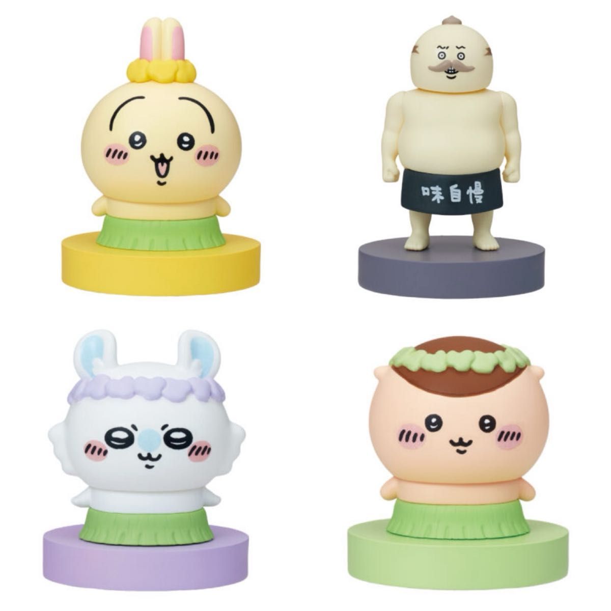 Furifuri Head Figure Little Island's Secret Chiikawa Curry Man Rabbit Shimajiro Flying Squirrel