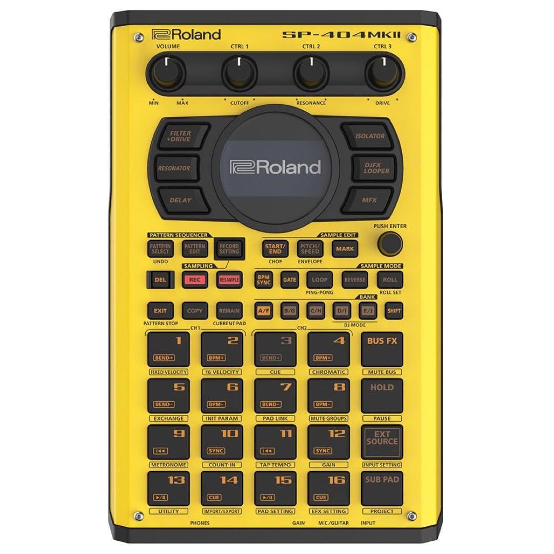 Roland SP-404MKII黄色限定200台带正品纯正面板