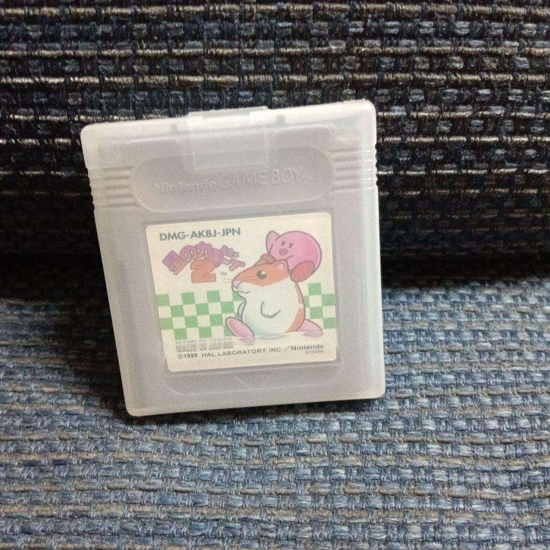 九成新!!星之卡比2 Game Boy 游戏软件
