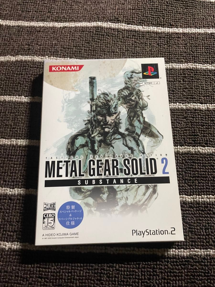 PS2 《合金装备2：堕落之子》 特制特别包装版