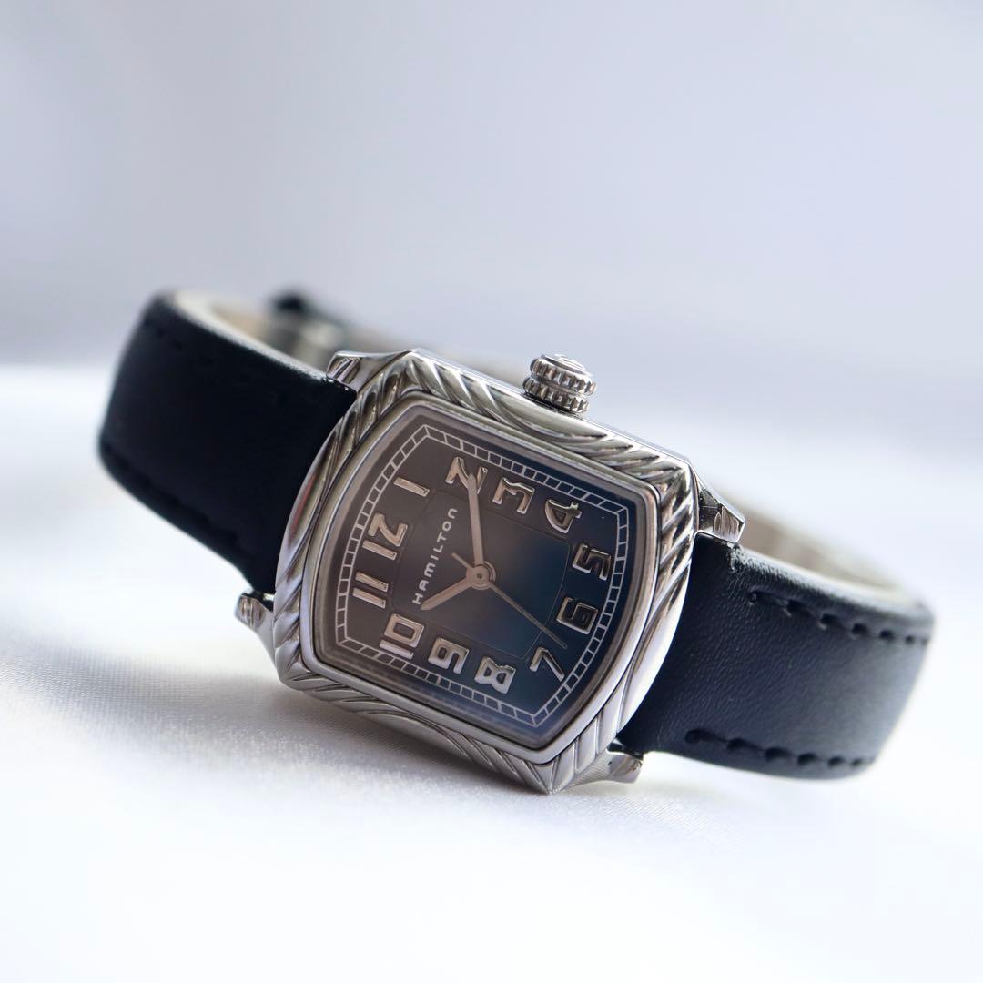 HAMILTON Brain Navy Dial Women's Watch 1731