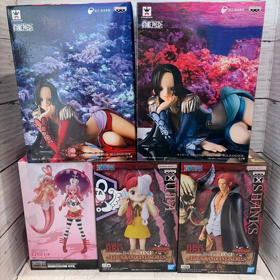 One Piece Figure Assorted Set of 5, New and Unopened