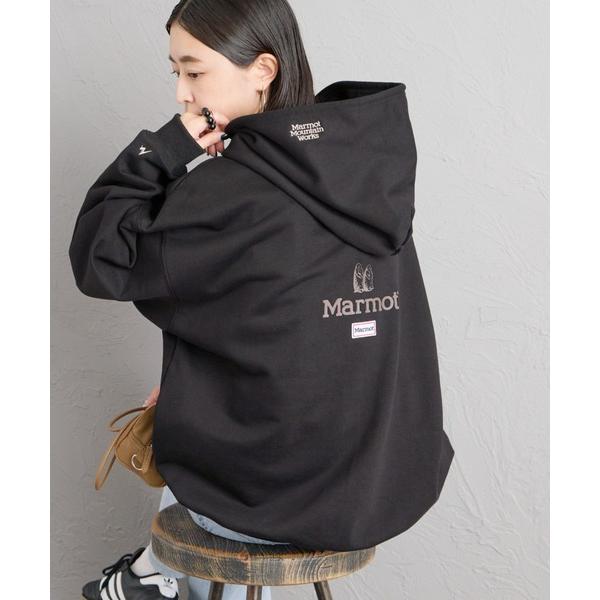 连帽卫衣「Marmot/马默特」特别版系列标志后背印花卫衣连帽衫 女士 男士