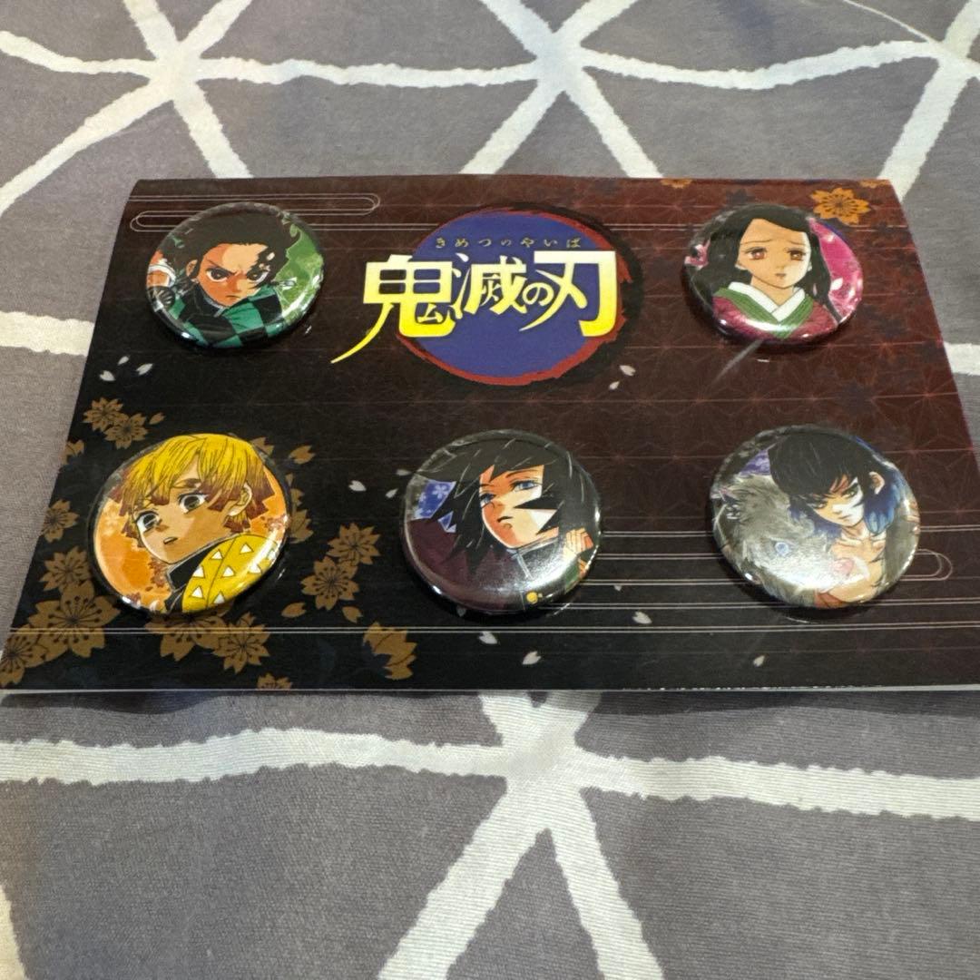 鬼灭之刃 Jump Festa 5个套装 徽章 原作
